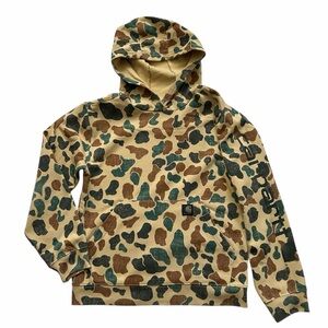CARHARTT Duck Camo Hoodie Youth Large 18-20 Hooded Sweatshirt 50th Anniversary